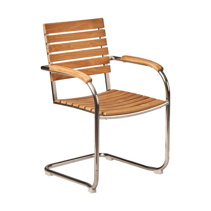 Krzesło Rörvik - Drewno tekowe, stal nierdzewna - 1898