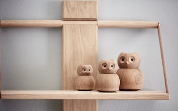 Andersen Owl drewniana figurka Small - Oak - Andersen Furniture