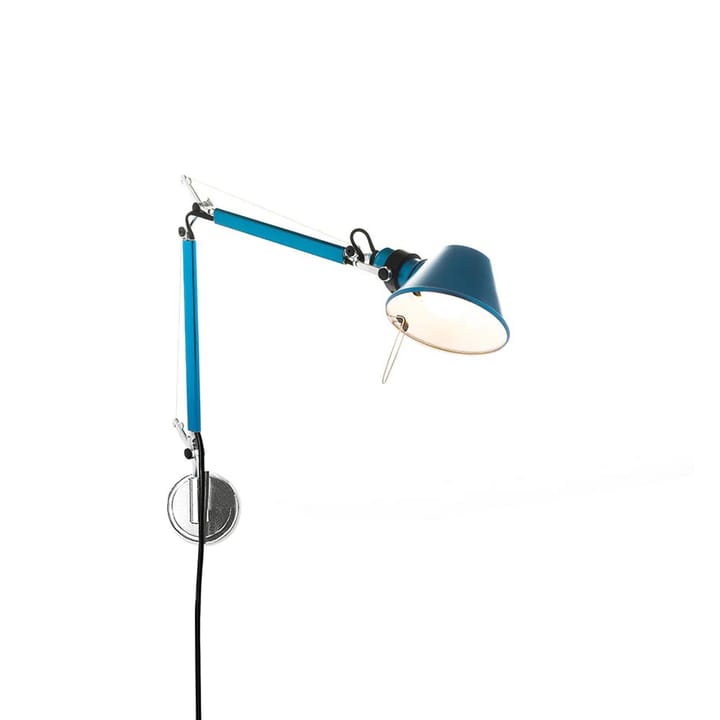 Tolomeo Micro lampa ścienno-sufitowa - anodowany niebieski - Artemide