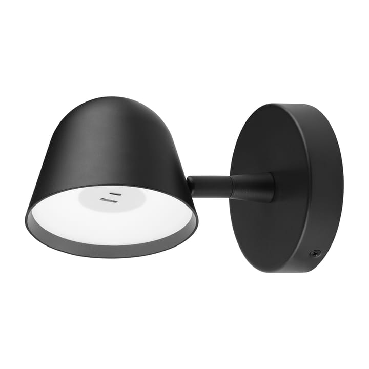 Lampa ścienna Charge Ø11,8 cm - Czarny - Ateljé Lyktan