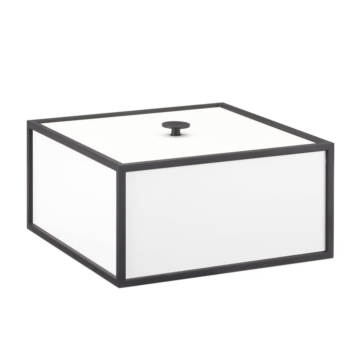 Frame 20 pudełko z pokrywką - biały - Audo Copenhagen