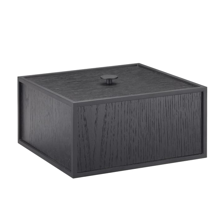 Frame 20 pudełko z pokrywką - jesion barwiony na czarno - Audo Copenhagen