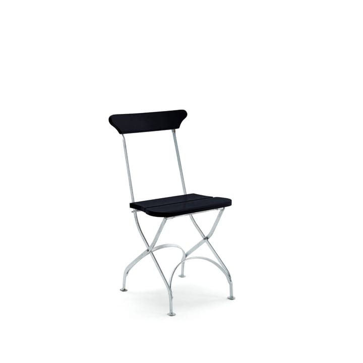 Krzesło Classic No. 2 - Czarne, stelaż ocynkowany - Byarums bruk