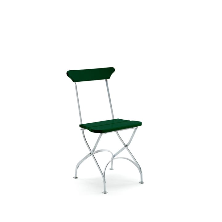 Krzesło Classic No. 2 - Zielone, stelaż ocynkowany - Byarums bruk