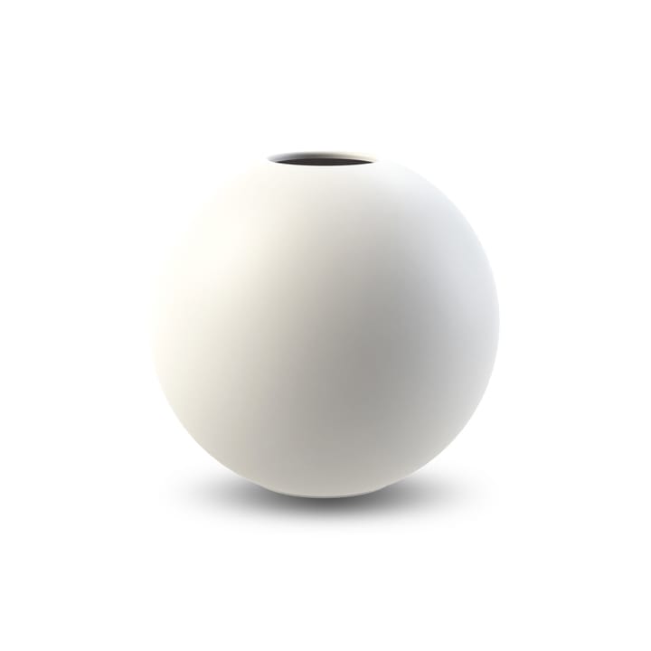 Wazon Ball, biały - 10 cm - Cooee Design