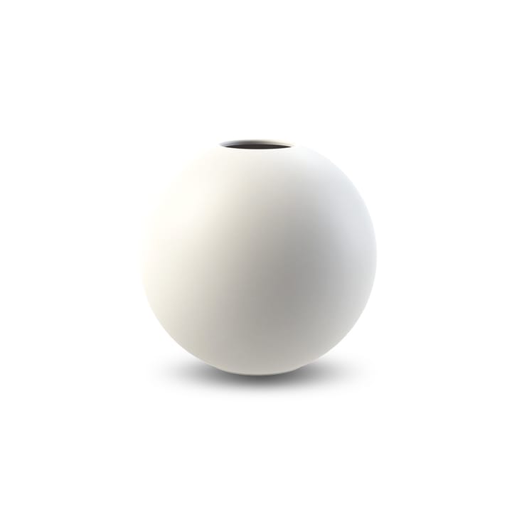 Wazon Ball, biały - 8 cm - Cooee Design