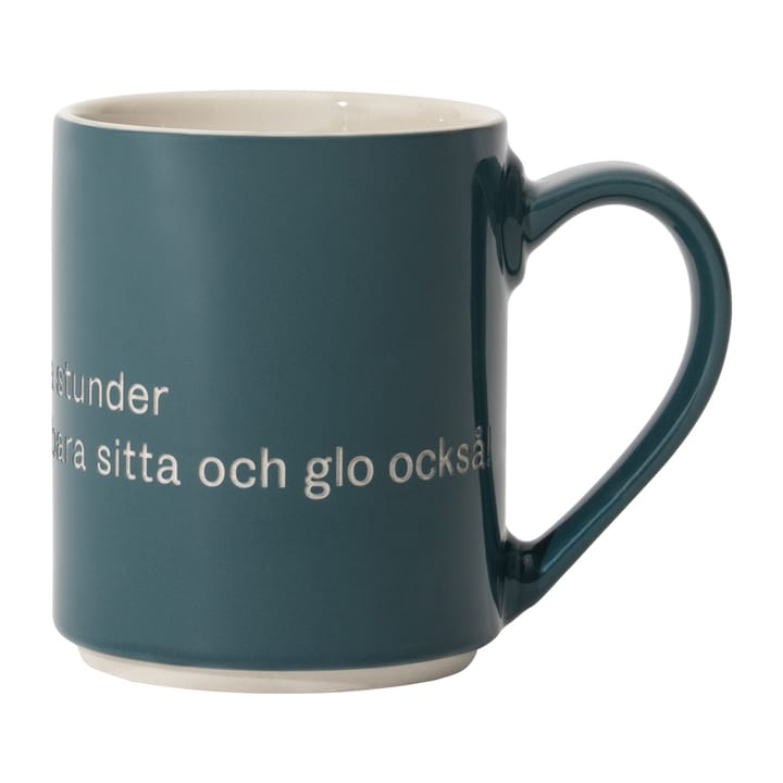 Kubek Astrid Lindgren, och så ska man ju ha - Tekst szwedzki - Design House Stockholm