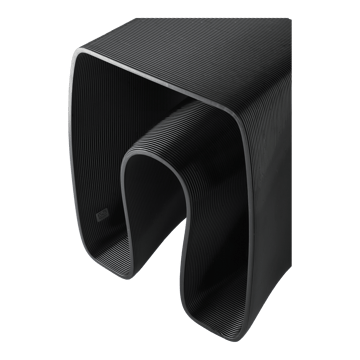 Stolik boczny Eel 38x40 cm - Black - Ekbacken Studios