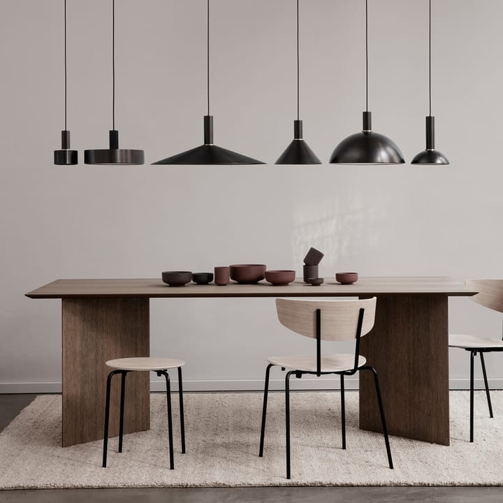 Collect lampa wisząca - cashmere, low, hoop shade - ferm LIVING