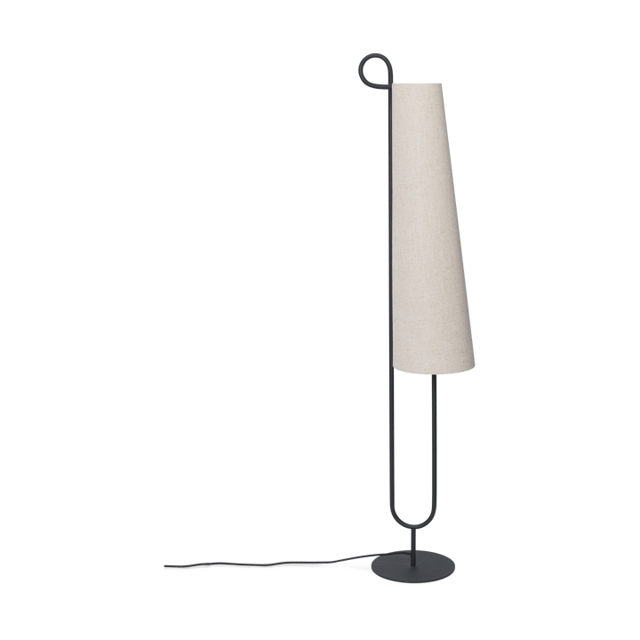Lampa podłogowa Ancora - Czarny-Naturalny - Ferm LIVING