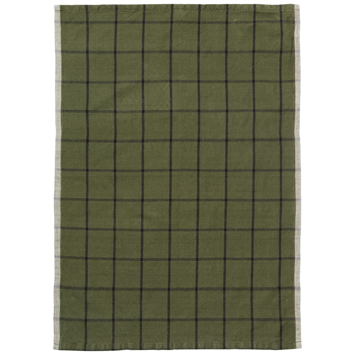 Ręcznik kuchenny Hale 50x70 cm - Green-black - Ferm LIVING