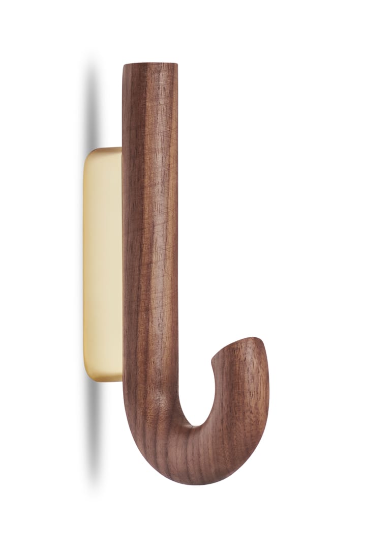 Hook - haczyk mini 13,3 cm - Orzech włoski-mosiądz - Gejst