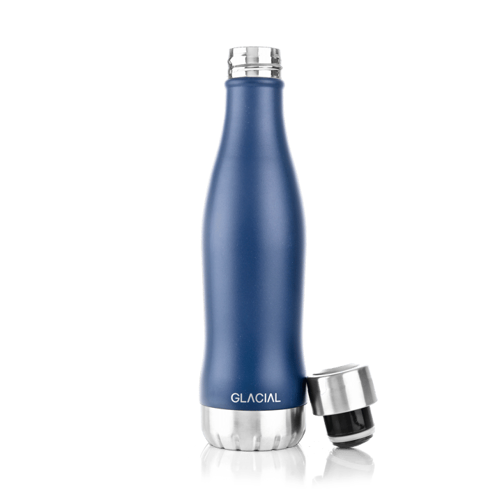Glacial butelka na wodę 400 ml - Matte navy - Glacial