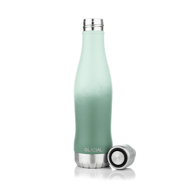 Glacial butelka na wodę active 400 ml - Green fade - Glacial