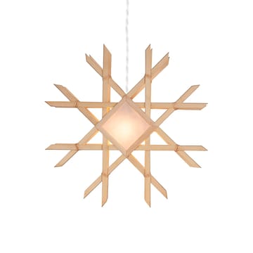 Gwiazda bożonarodzeniowa Lea 45 - Naturalny - Globen Lighting
