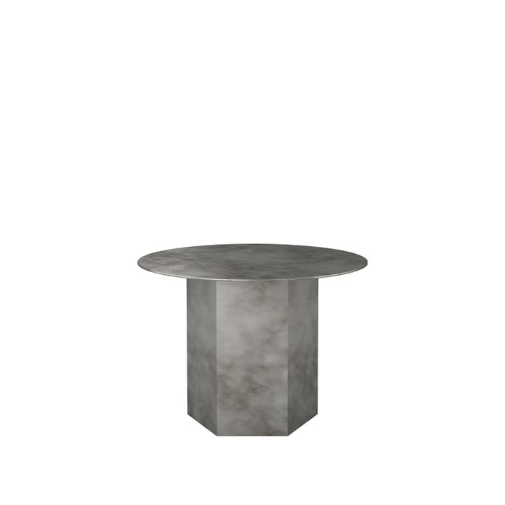 Epic Steel stolik kawowy - misty grey, ø60cm - GUBI