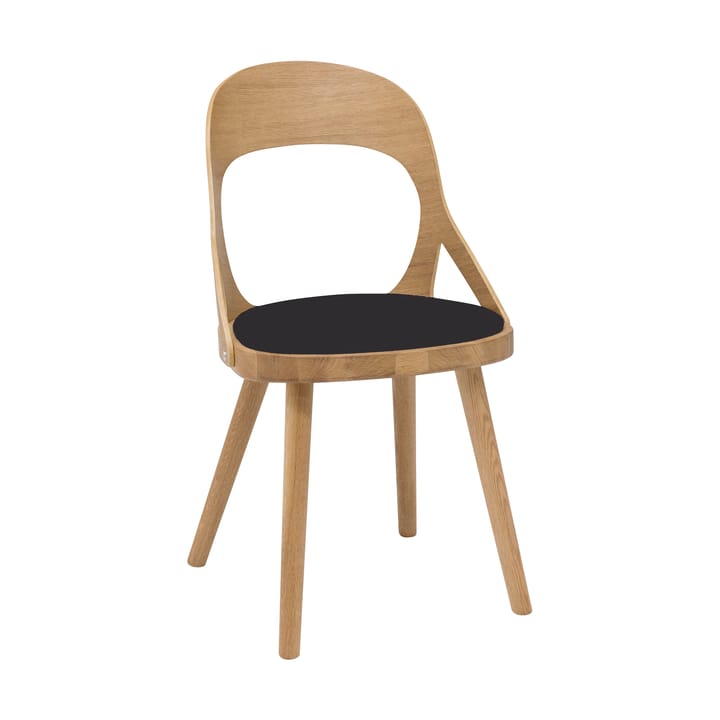 Krzesło Colibri  - Dąb olejowany - czarne siedzisko - Hans K