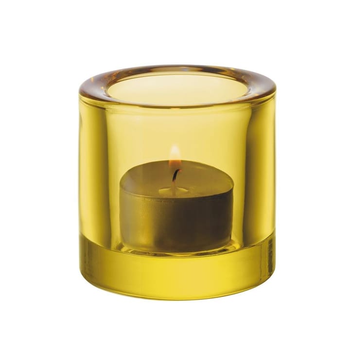 Kivi świecznik 60 mm - cytrynowy żółty - Iittala