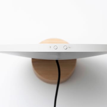 Epic lampa stołowa - biały, podstawa lampy jesion - Innolux