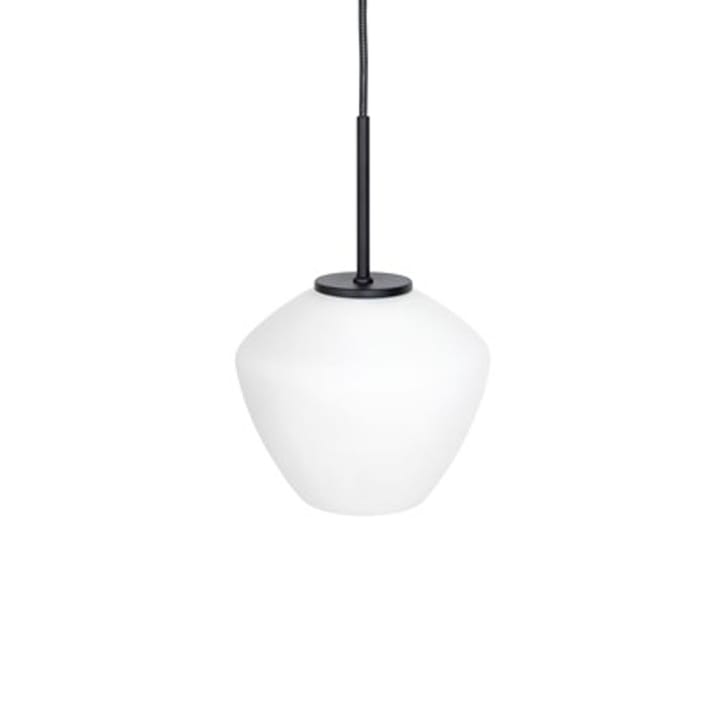 DK 1-niska lampa wisząca - czarny/opal - Konsthantverk