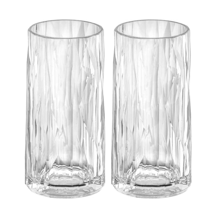 Club No. 8 szklanka plast 300 ml 2 szt - Krystalicznie czyste - Koziol