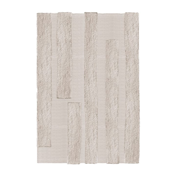 Punja Bricks dywan wełniany - Sand Melange, 300x400 cm - Layered