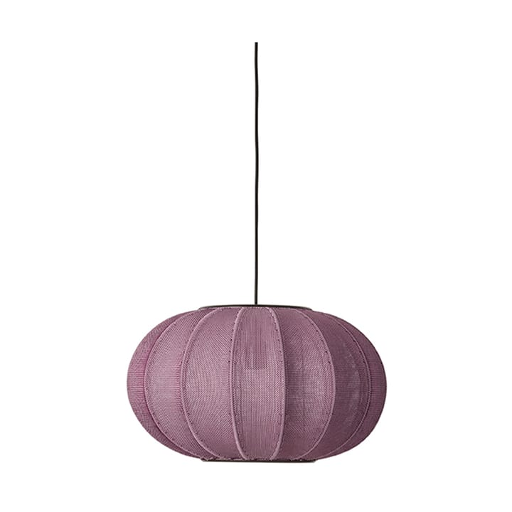 Knit-Wit 45 Oval lampa wisząca - Burgundy - Made By Hand