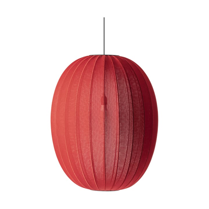 Knit-Wit 65 Wysoki Ovalny klosz - Maple red - Made By Hand