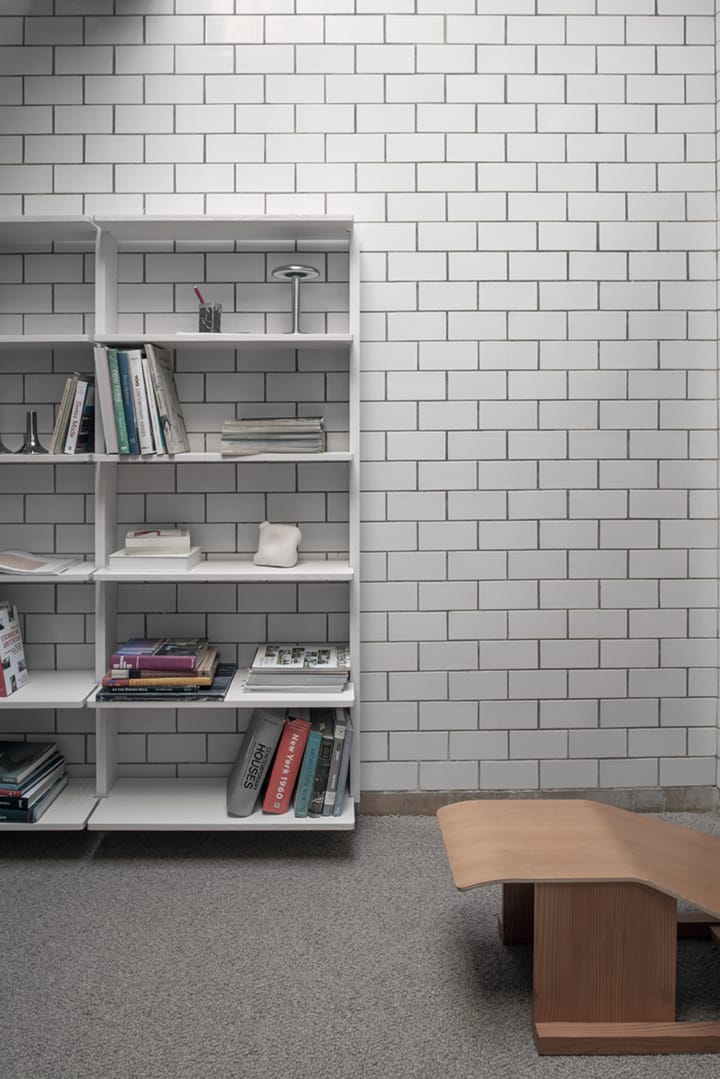 Półka Gridlock Shelf W800 - White stained Ash - Massproductions