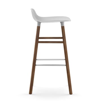 Form krzes�ło nogi orzechowe 75 cm - biały - Normann Copenhagen
