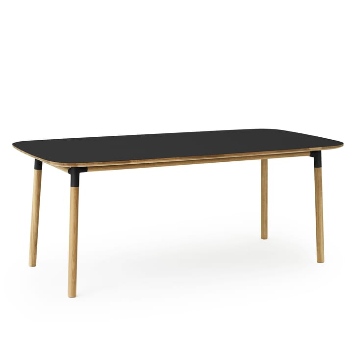 Form st�ół  95x200 cm - czarny - Normann Copenhagen