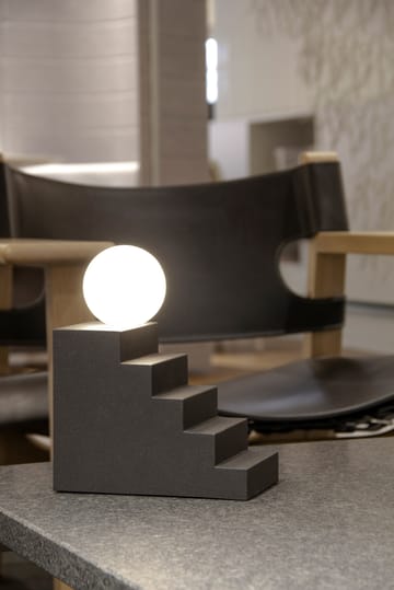 Lampa stołowa Stair - Sametowa czerń - Oblure