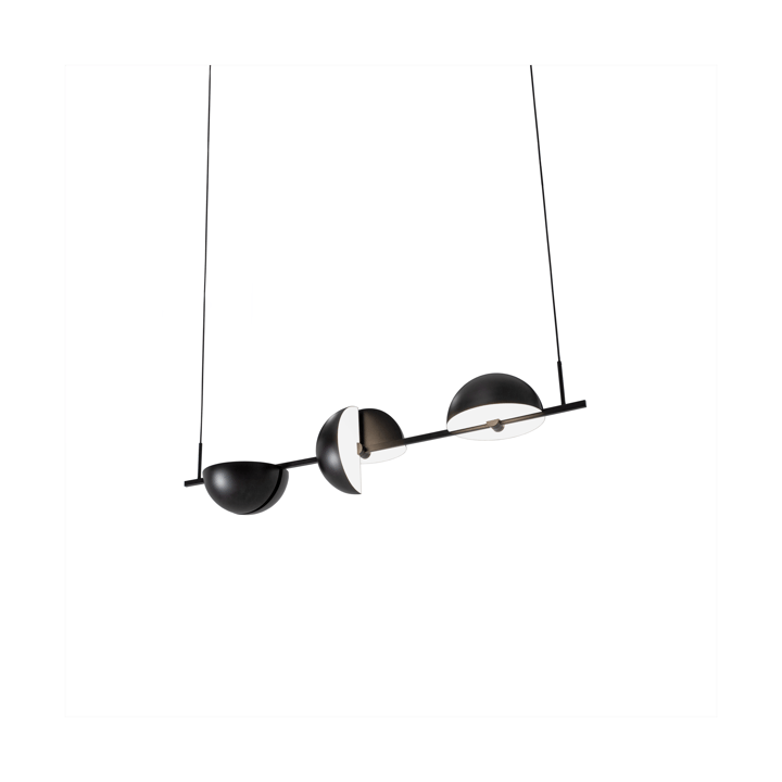 Trapeze potrójne wahadło o długości 140 cm - Czarny - Oblure