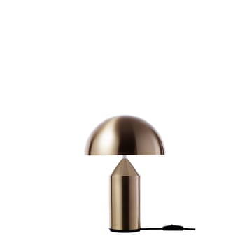 Atollo small 238 lampa stołowa metal - Gold - Oluce
