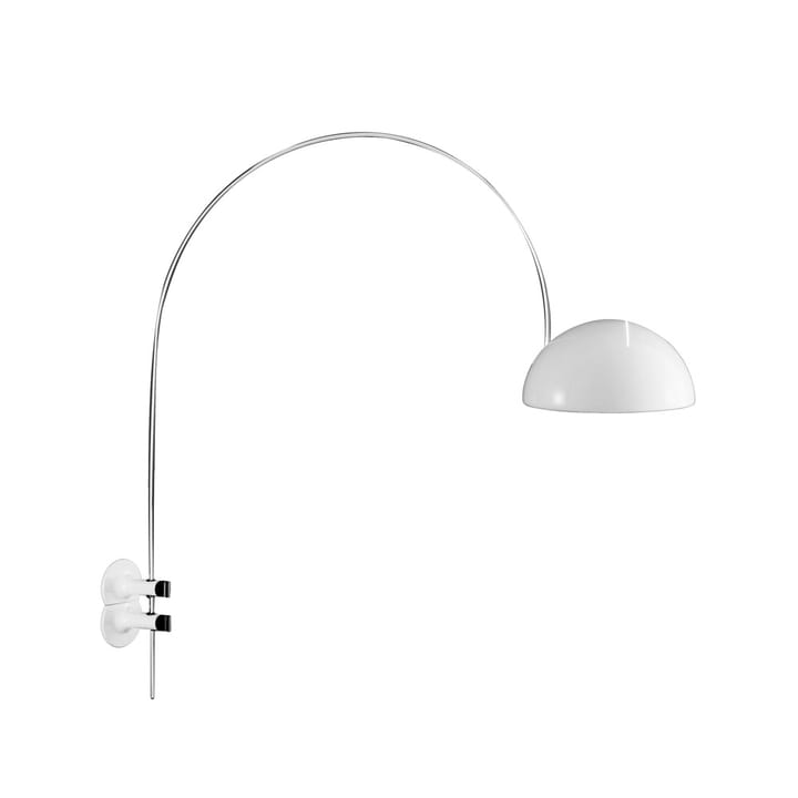 Coupé 1159 lampa ścienna - white, chromowany stojak - Oluce