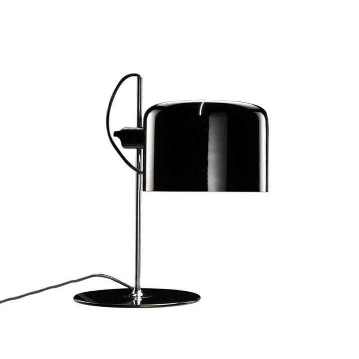 Coupé 2202 lampa stołowa - black, chromowany stojak - Oluce