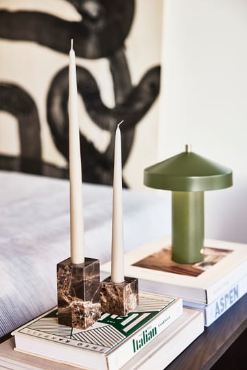 Lampa stołowa Hatto 24,5 cm - Olive - OYOY