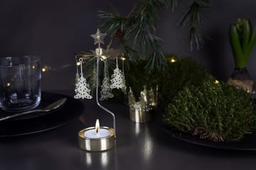 Świecznik karuzela Zima i Boże Narodzenie - Choinka - Pluto Design