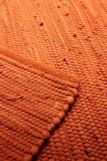 Dywan Cotton 65x135 cm - Solar orange (orange) - Rug Solid