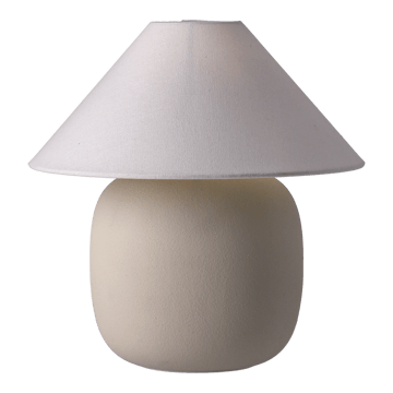 Lampa stołowa Boulder 29 cm beige-white - undefined - Scandi Living