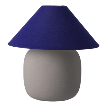 Lampa stołowa Boulder 29 cm grey-cobolt - undefined - Scandi Living