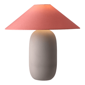 Lampa stołowa Boulder 48 cm grey-peach - undefined - Scandi Living
