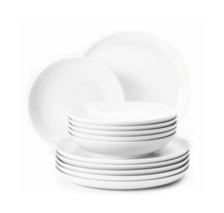 Lido zestaw obiadowy 12 części - Biały - Seltmann Weiden