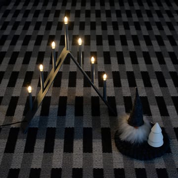 Spica 7 świecznik adwentowy - ciemno szary, led - SMD Design