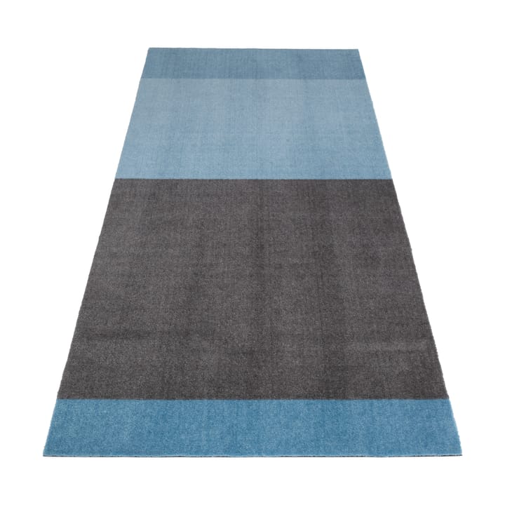 Chodnik Stripes by tica, pasy poziome - Blue-steel grey, 90x200 cm - Tica copenhagen