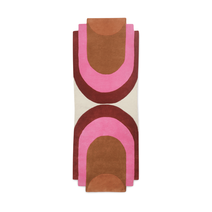 Dywan wełniany Rohdin 90x250 cm - Multi - Tinted