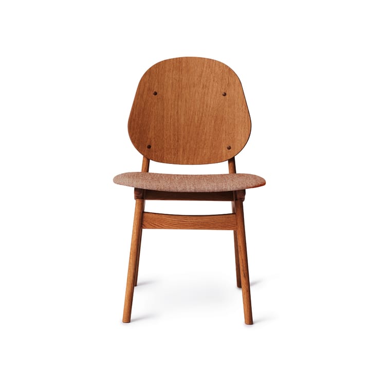 Noble krzesło - Stojak z dębu tekowego olejowanego w kolorze jasnego różu - Warm Nordic