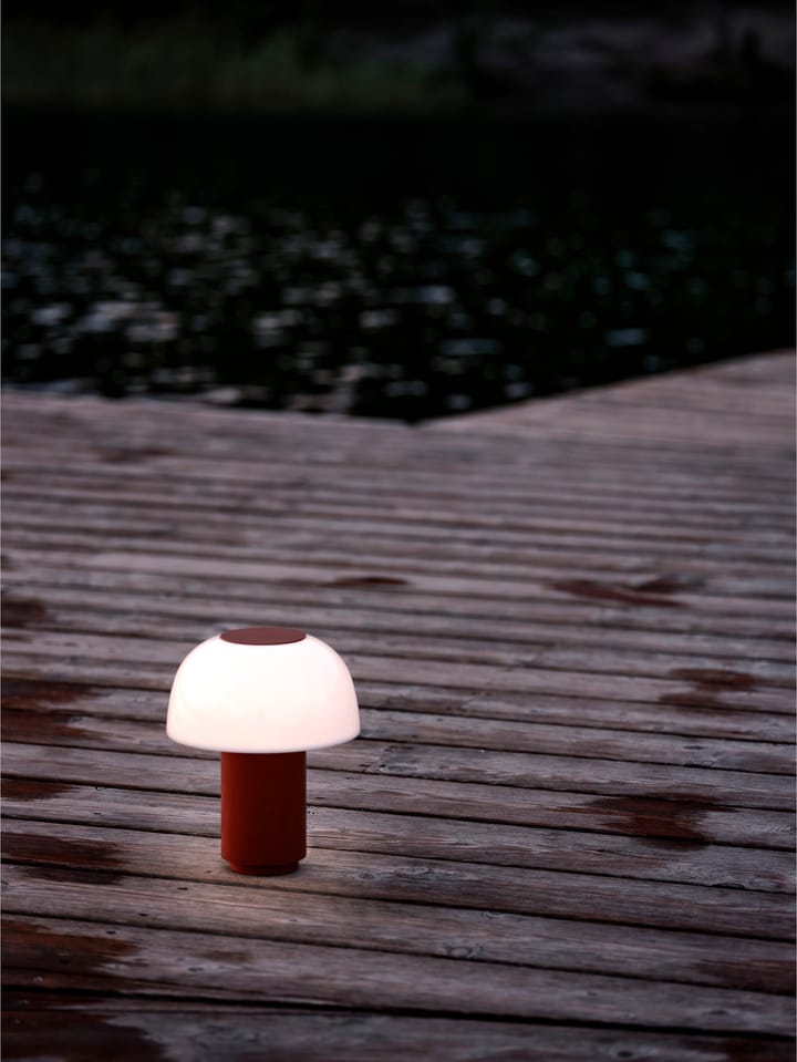 Lampa stołowaHarvest Moon przenośna 22 cm - Terracotta - Zone Denmark