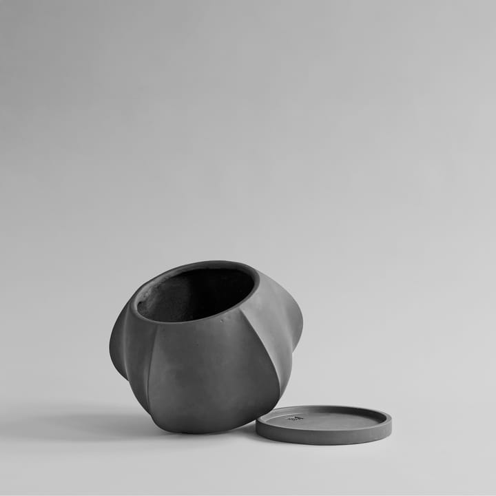 Arket doniczka mini Ø39,5 cm - Dark Grey - 101 Copenhagen