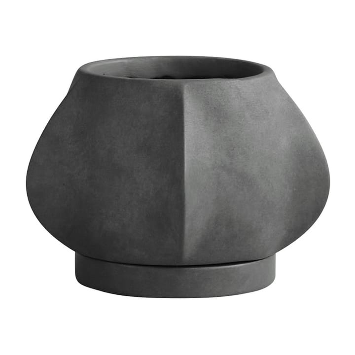 Arket doniczka petit Ø12,8 cm - Dark Grey - 101 Copenhagen